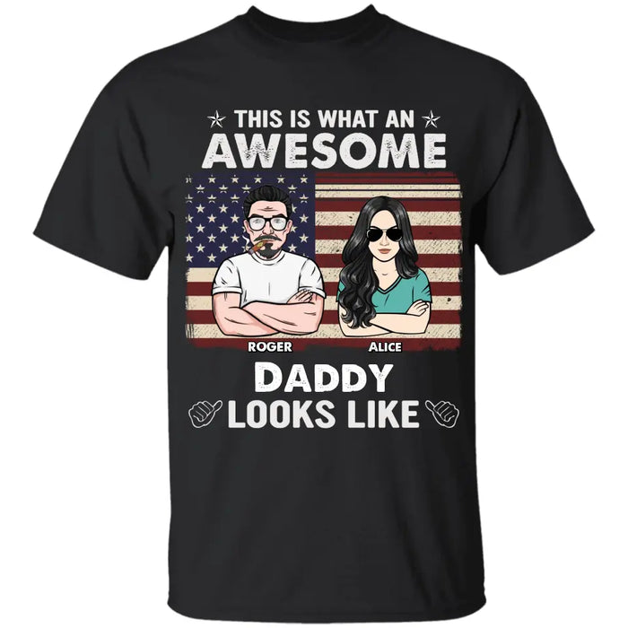 Awesome Dad Personalized T-Shirt TS-TT2988