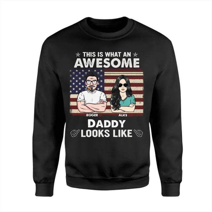 Awesome Dad Personalized T-Shirt TS-TT2988