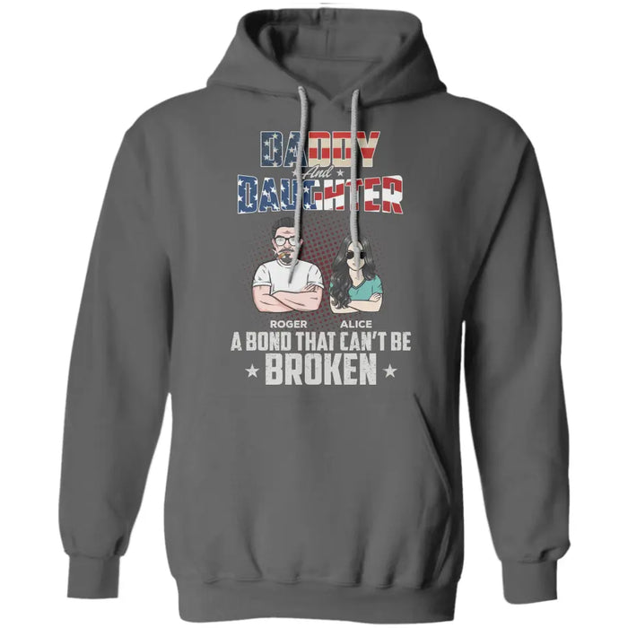 A Bond That Can Never Be Broken - Personalized T-Shirt - Gift For Father's Day TS - TT3760