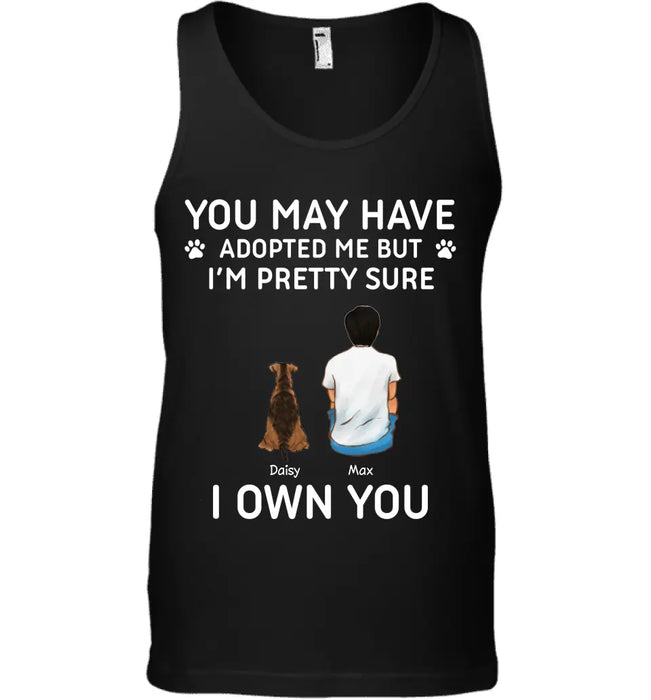 You May Have Adopted Us - Personalized T-Shirt - Gift For Father's Day TS - PT3813