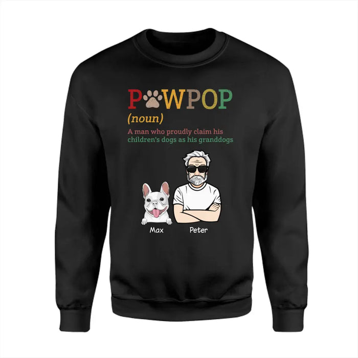 Funny Pawpop Definition - Personalized T-Shirt - Gift For Father's Day TS - PT3822