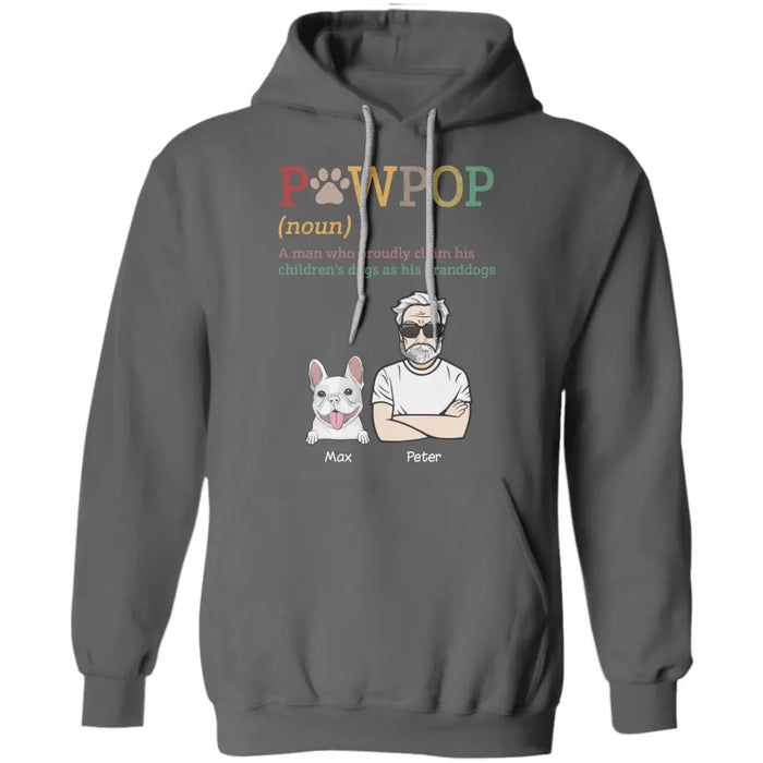 Funny Pawpop Definition - Personalized T-Shirt - Gift For Father's Day TS - PT3822