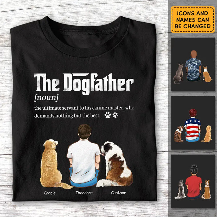 The Dog Father - Personalized T-Shirt - Gift For Father's Day TS - PT3780