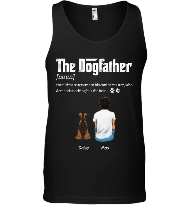 The Dog Father - Personalized T-Shirt - Gift For Father's Day TS - PT3780