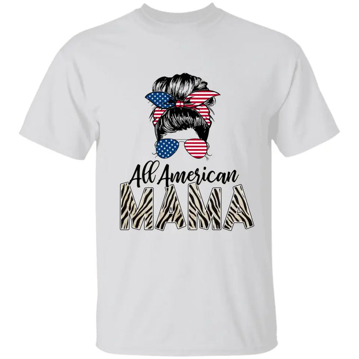 All American Mama - Personalized Apparel - Gift For Mother, 4th July TS-TT3205