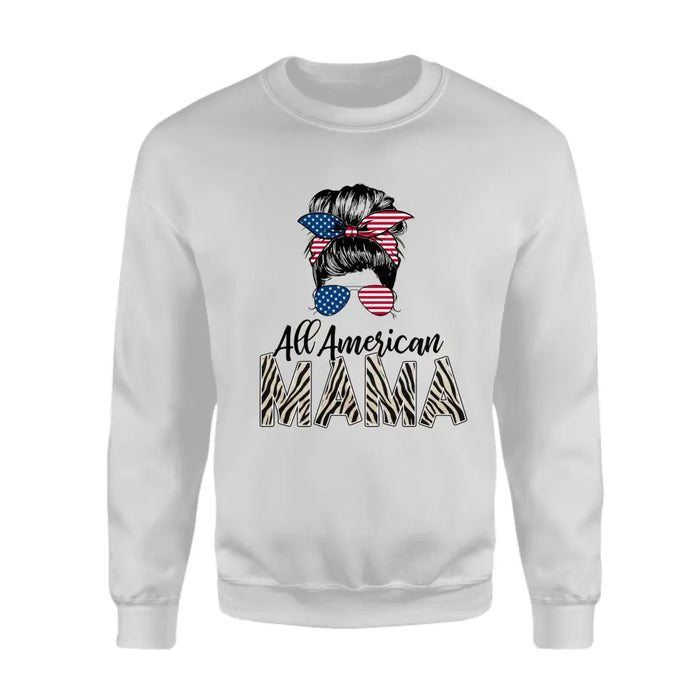 All American Mama - Personalized Apparel - Gift For Mother, 4th July TS-TT3205