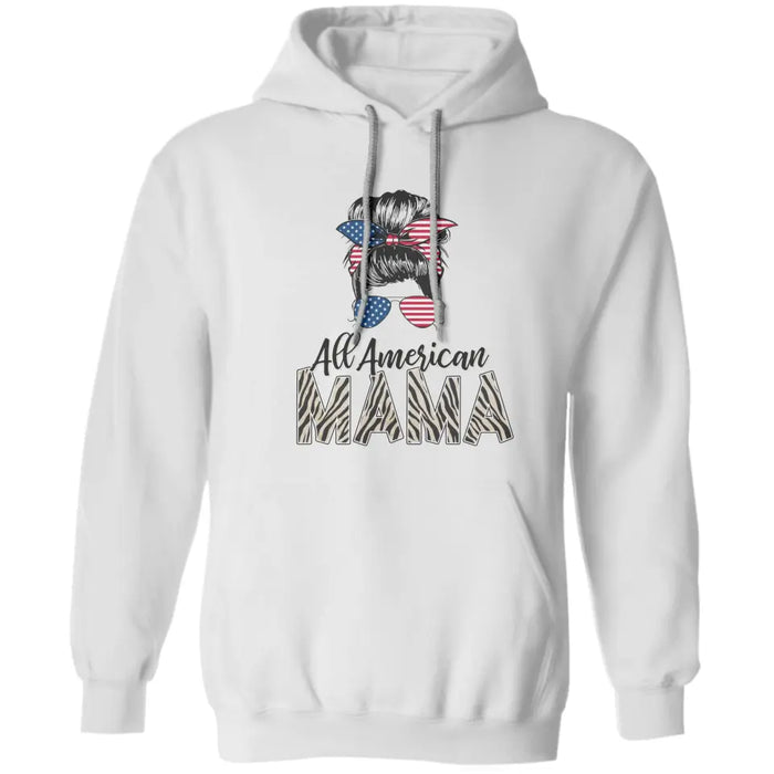 All American Mama - Personalized Apparel - Gift For Mother, 4th July TS-TT3205