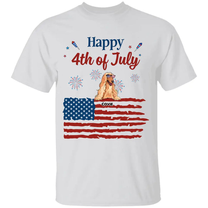 Happy 4th Of July - Personalized T-Shirt - 4th July TS - PT3839