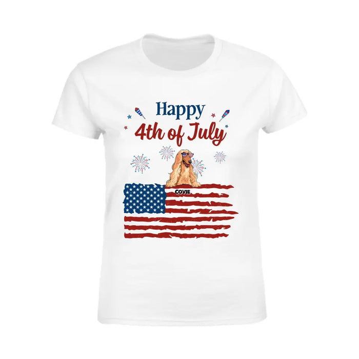 Happy 4th Of July - Personalized T-Shirt - 4th July TS - PT3839