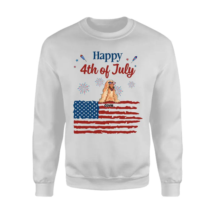 Happy 4th Of July - Personalized T-Shirt - 4th July TS - PT3839