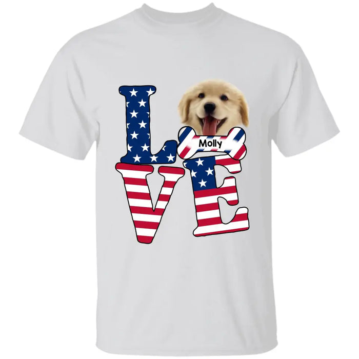 Love - Personalized T-Shirt - 4th July TS - PT3838