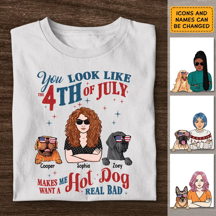 You Look Like The 4th of July - Personalized T-Shirt - 4th July TS - PT3844