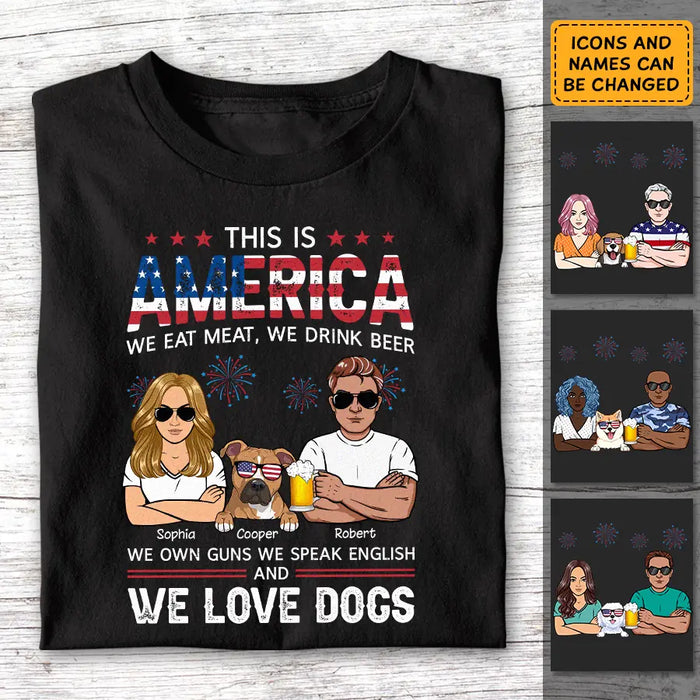 This is America - Personalized T-Shirt - 4th July TS - PT3851