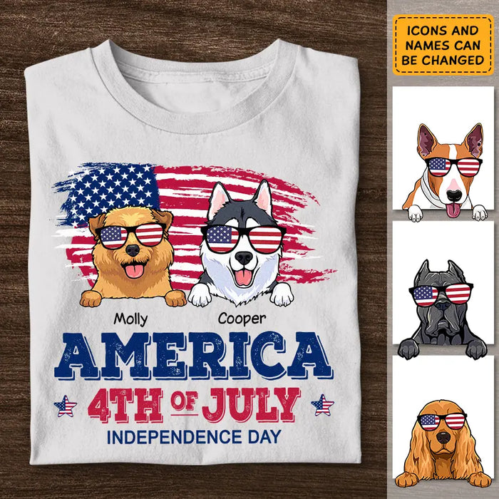 Independence Day - Personalized T-Shirt - 4th July TS - PT3848