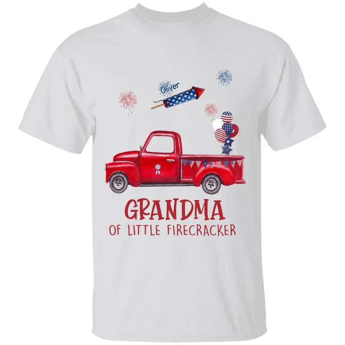 American Grandma - Personalized T-Shirt - 4th July TS-TT3223