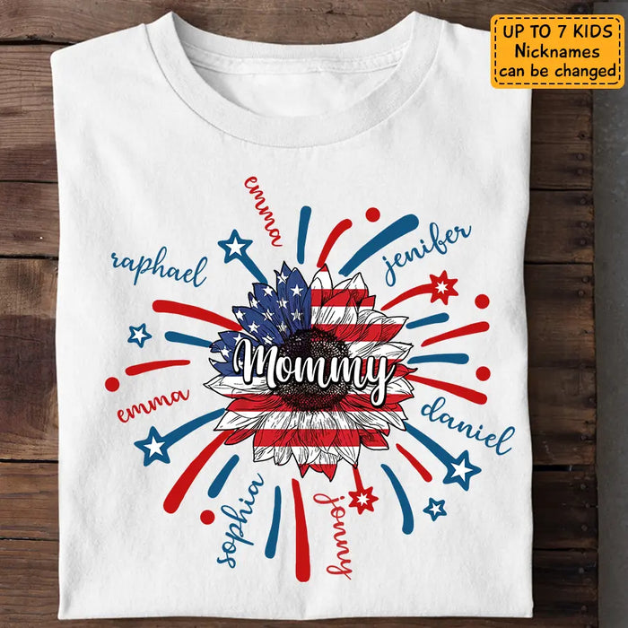 American Grandma - Personalized T-Shirt - 4th July TS-TT3228