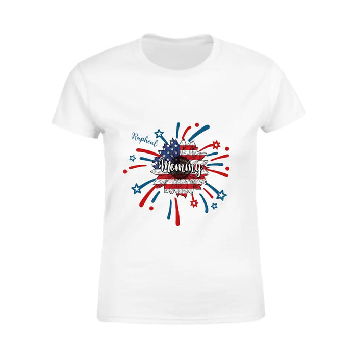 American Grandma - Personalized T-Shirt - 4th July TS-TT3228