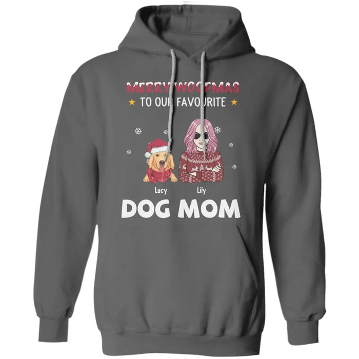 Merry Woofmas To Favourite  - Personalized T-Shirt - Gift For Dog Lovers- PT38863