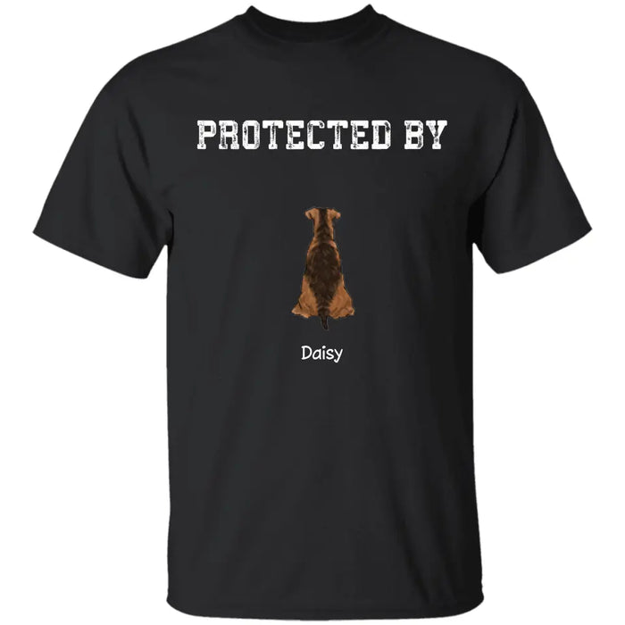 Protected By - Personalized T-Shirt - Gift For Dog Lovers TS - TT3281