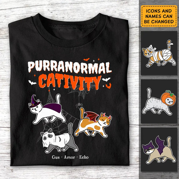 Purranormal Cativity - Personalized T-Shirt - Halloween TS - PT3880