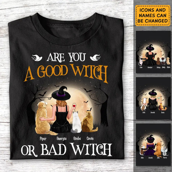 Good Witch Or Bad Witch - Personalized T-Shirt - Halloween TS - PT3896