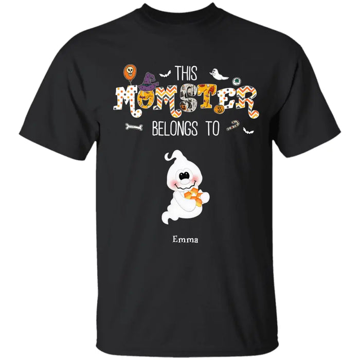 This Momster Belongs To - Personalized T-Shirt TS - TT3884