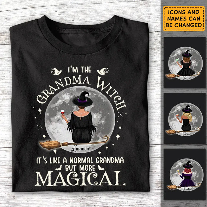 Grandma Witch - Personalized T-Shirt - Happy Halloween TS - TT3889