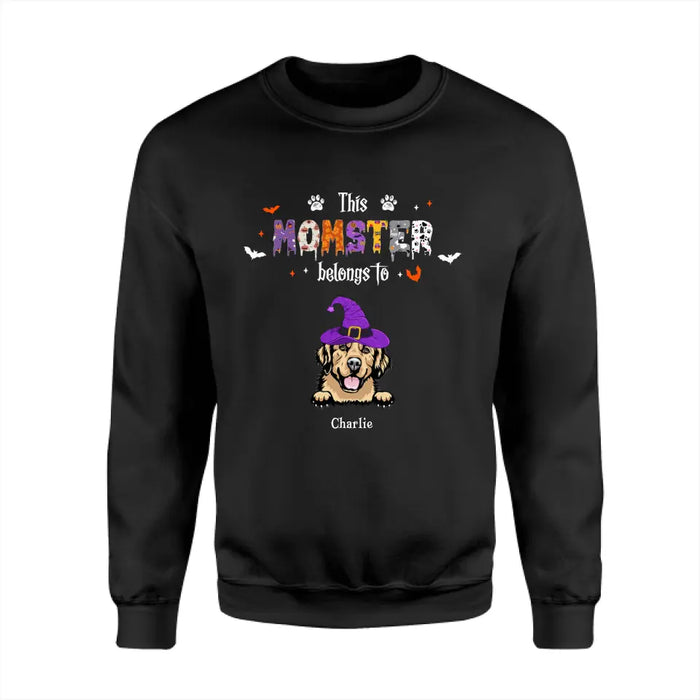 This Momster Belongs To - Personalized T-Shirt TS - TT3885