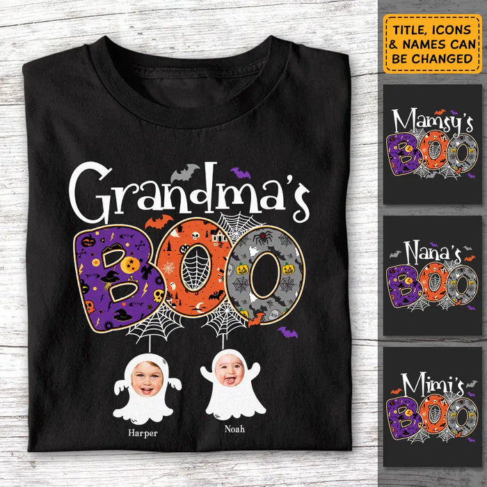 Mama 'S Boo - Personalized T-Shirt - Happy Halloween TS-TT3883