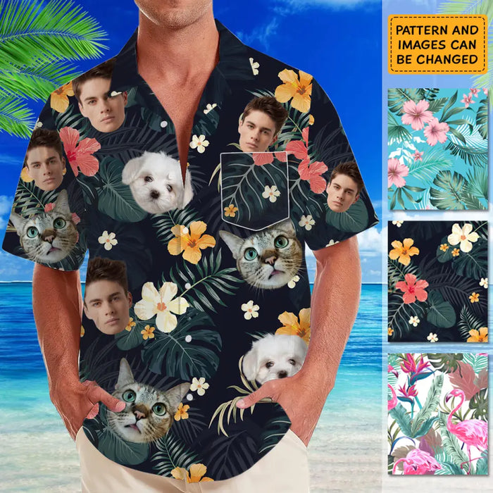 Personalized Photo Hawaiian Shirt - Personalized T-Shirt - Shirt For Family TS - TT3919