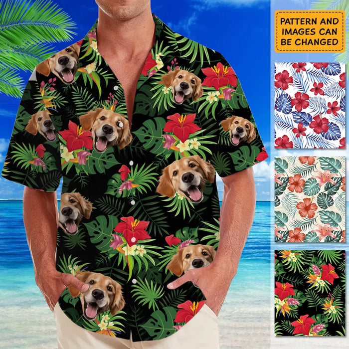 Hawaiian Shirt with Face - Personalized T-Shirt - Family Shirt TS - TT3924