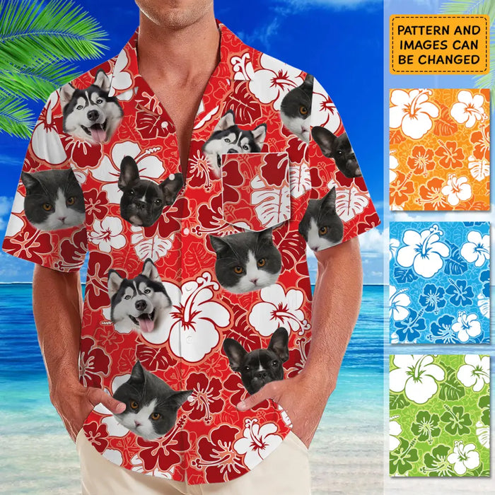 Hawaiian Shirt with Face - Personalized T-Shirt - Family Shirt TS - TT3923