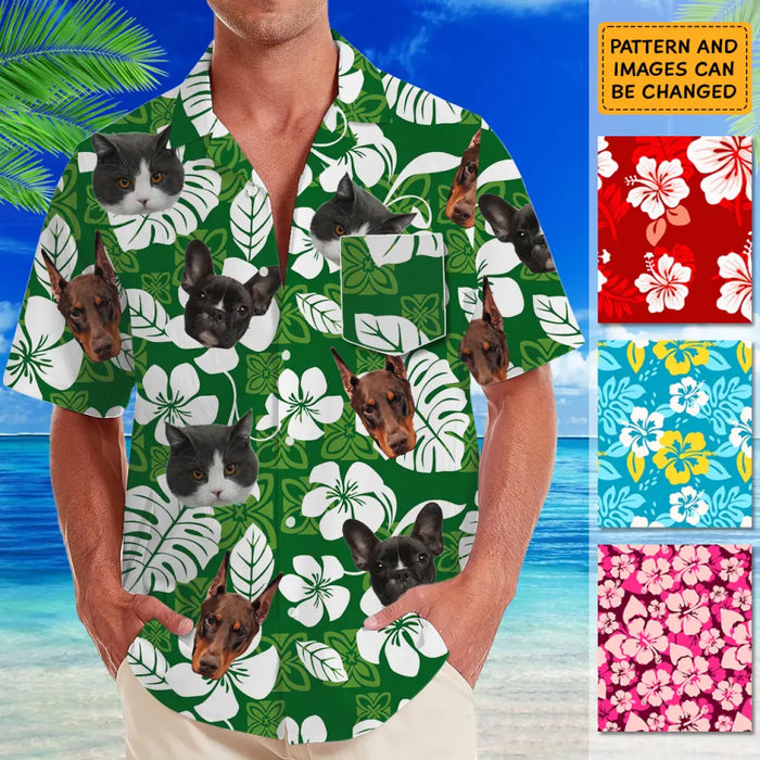 Hawaiian Shirt with Face - Personalized T-Shirt - Family Shirt TS - TT3925