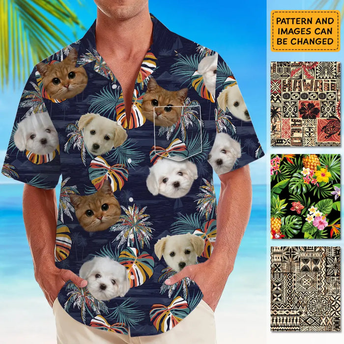 Hawaiian Shirt With Face - Personalized T-Shirt - Family Shirt TS - TT3938