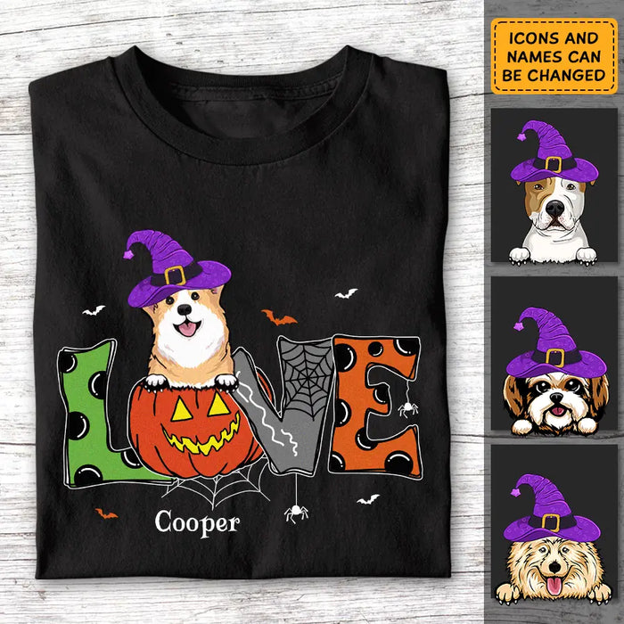 Love - Personalized T-Shirt - Halloween TS - PT3960