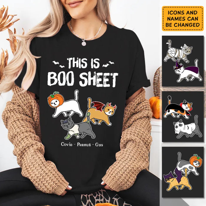 This is Boo Sheet - Personalized T-Shirt - Halloween  TS - PT3917