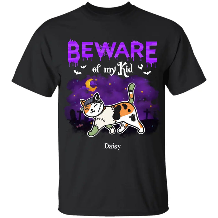 Beware of My Kids - Personalized T-Shirt - Happy Halloween TS-TT3980