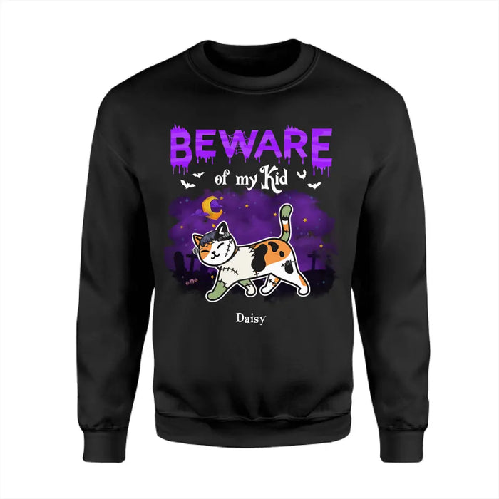 Beware of My Kids - Personalized T-Shirt - Happy Halloween TS-TT3980