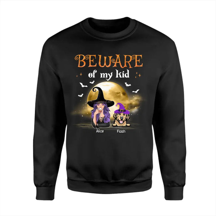 Beware of My Kids - Personalized T-Shirt - Happy Halloween TS-TT3892