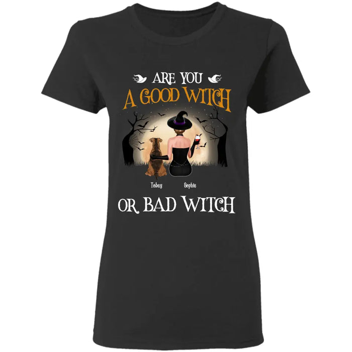 Good Witch Or Bad Witch - Personalized T-Shirt - Halloween TS - PT3896