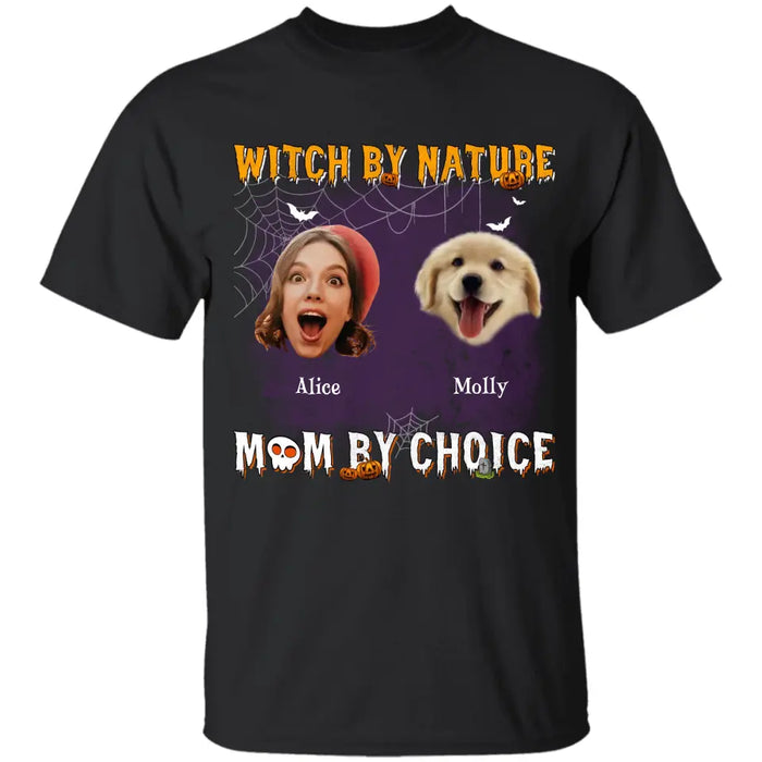 Witch By Nature But Mom By Choice - Personalized T-Shirt - Halloween TS - TT3904