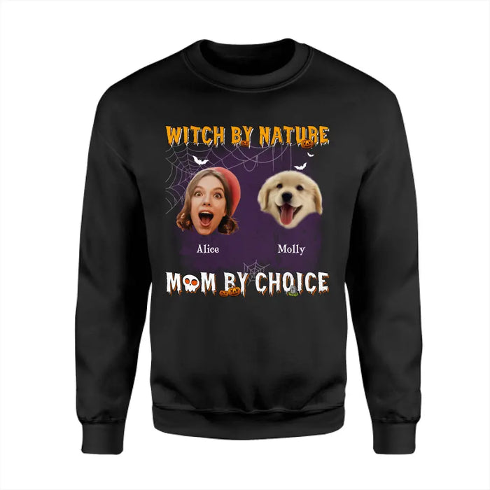 Witch By Nature But Mom By Choice - Personalized T-Shirt - Halloween TS - TT3904