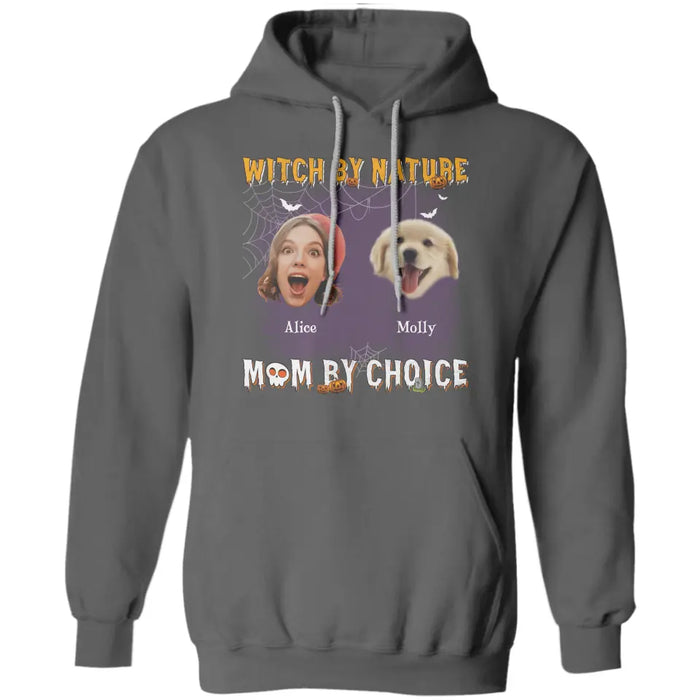 Witch By Nature But Mom By Choice - Personalized T-Shirt - Halloween TS - TT3904