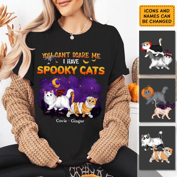 Spooky Cat Halloween - Personalized T-Shirt - Happy Halloween TS - TT3907