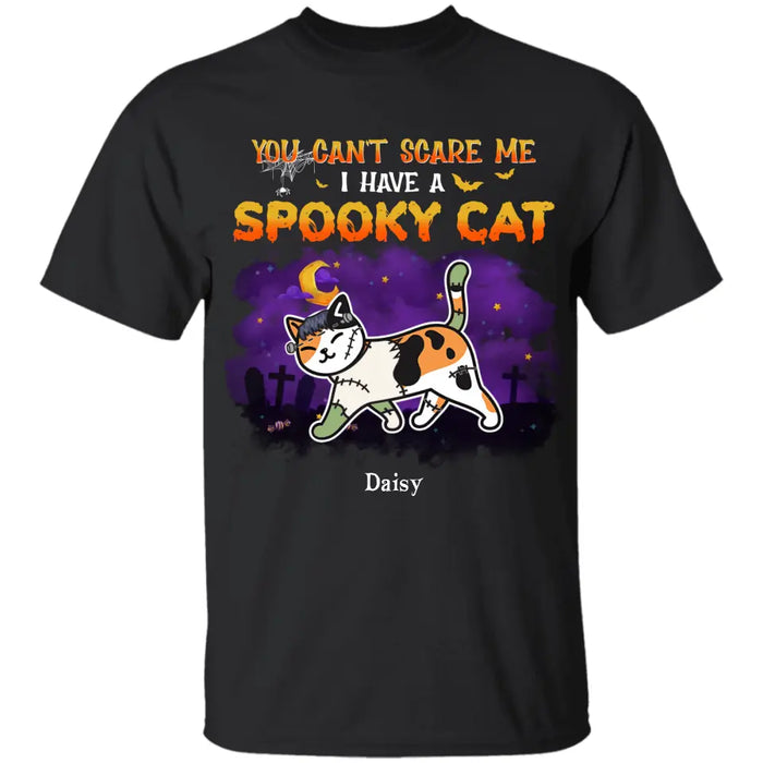 Spooky Cat Halloween - Personalized T-Shirt - Happy Halloween TS - TT3907