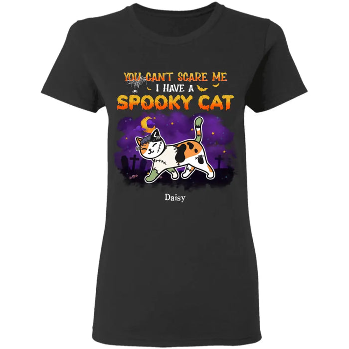 Spooky Cat Halloween - Personalized T-Shirt - Happy Halloween TS - TT3907