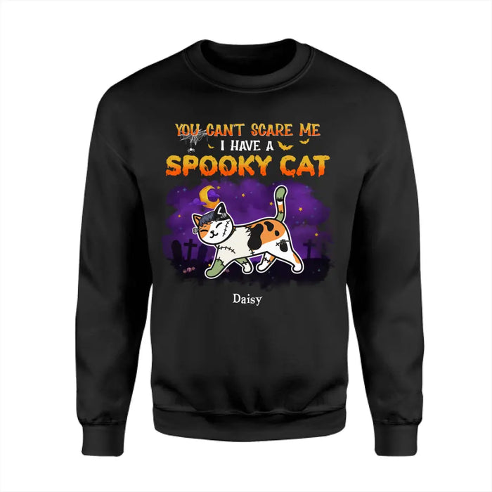 Spooky Cat Halloween - Personalized T-Shirt - Happy Halloween TS - TT3907