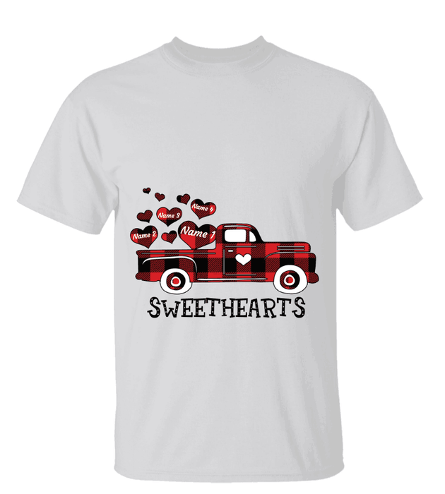 "Sweethearts" dog and cat personalized T-Shirt
