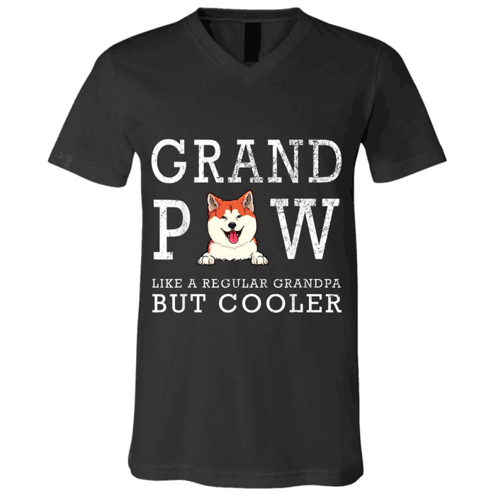 "Cooler Grand Paw" dog personalized T-Shirt