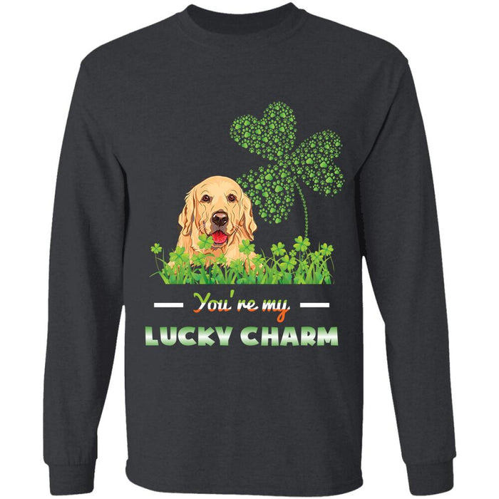 "You Are My Lucky Charm" dog personalized T-Shirt